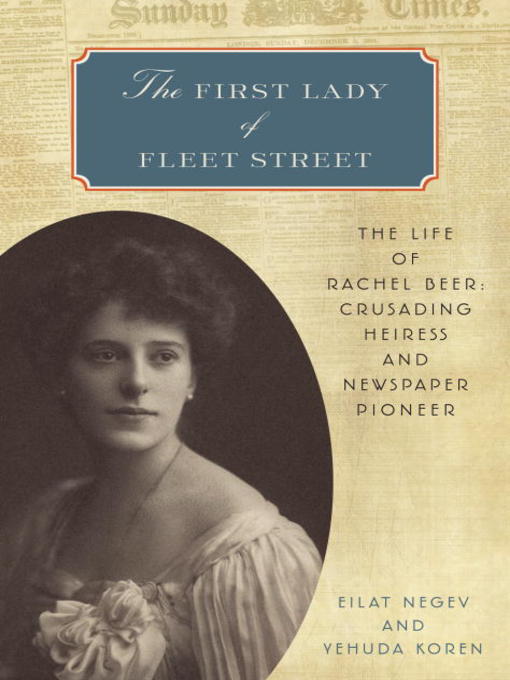 Cover image for The First Lady of Fleet Street